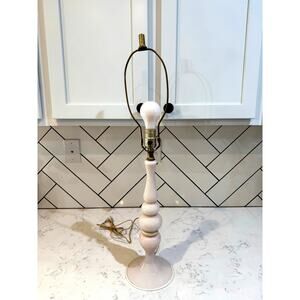 vintage pink opaline Murano glass table lamp mid-century modern hand blown